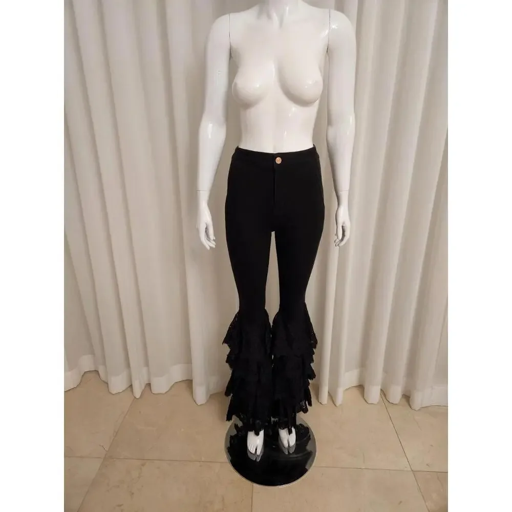 Current Elliott X The Vampires Wife Black Jeans, NWT, Size 24, Retail $428.00. - Picture 4 of 6